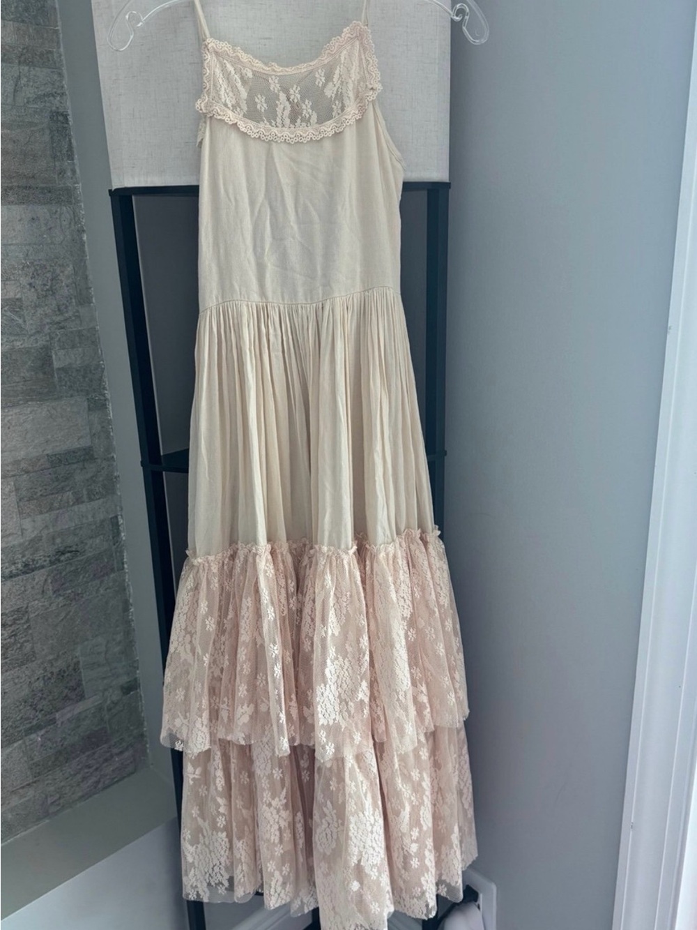 Girls Joyfolie CATRIN DRESS IN cream size 8